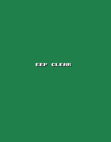 EEPROM clear screen of NAMCO Collection Vol.1